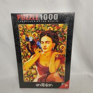 New Sealed Anatolian Jigsaw Puzzle "Frida Kahlo" #1071‎ - 1000 pc